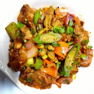 Chilli Channa Porotta