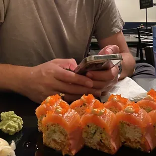 Energy roll sub crab meat with imitation crab