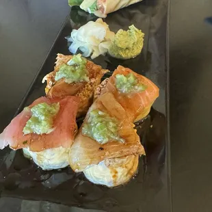 Ricky roll and hand roll