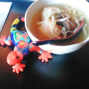 Shrimp Shumai Dumpling Soup