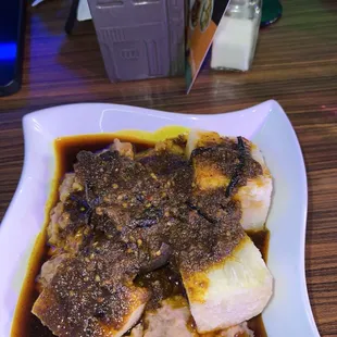 Awa Agoyin Bean and Yam with Protein