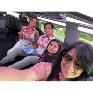 Chillin in the Limo!