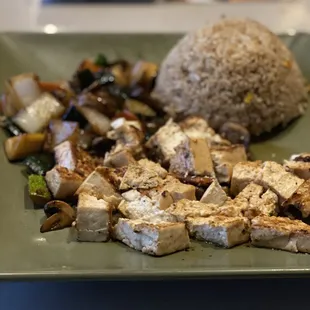 Vegetable and tofu