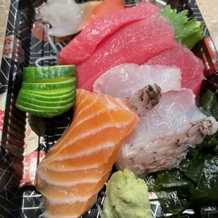 Sashimi platter