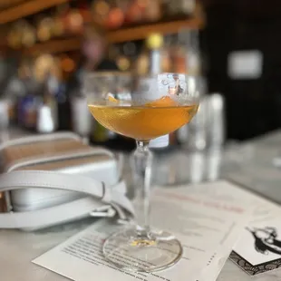 Mezcal martini