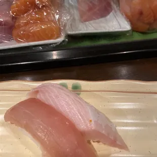Albacore and Hamachi Belly