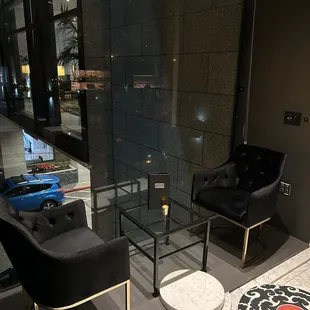 Cute little sitting places