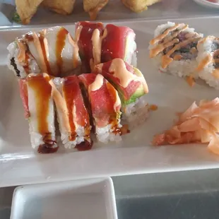 I honestly don't remember the name of this roll...but it was ok...rolls are a mouthfull.