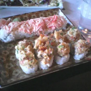 Zig-Zag Roll and Tiger Roll, two of our favorites!