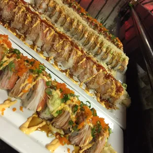 Visit is today and try one of this delicious sushi rolls Phoenix Roll , Tennessee Roll , Mexico Roll &amp; Quasimoto Roll