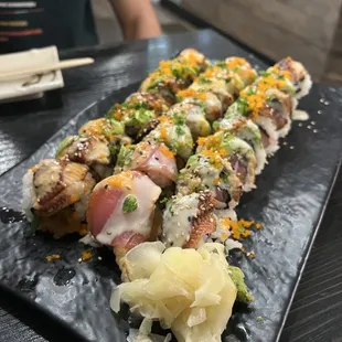 sushi, sushi and sashimi, food, sashimi