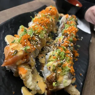 sushi, sushi and sashimi, sashimi, food