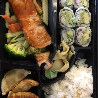 Salmon Teriyaki Lunch Box