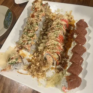 Vees Roll Torch Roll Red Dragon Rolll