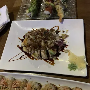 sushi, food, sashimi, sushi and sashimi