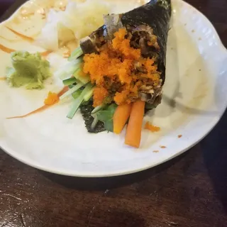 Salmon Skin Hand Roll