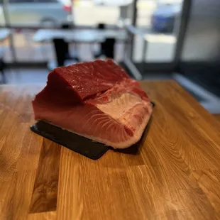 Bluefin tuna and toro
