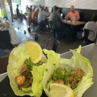 Seafood Lettuce Wraps