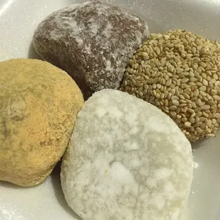 Chocolate Peanut Butter Mochi