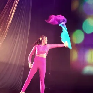 Was so special being able to watch our grand-daughter perform.