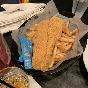 fish and chips, fish, seafood, food