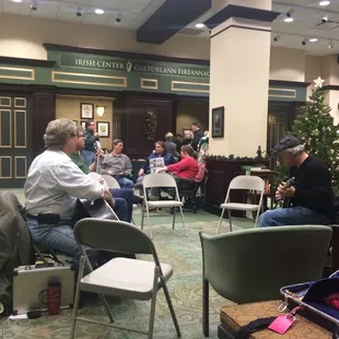 Trad music on a Sunday afternoon.