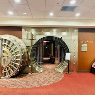 Film Vault Exterior- Basement of Library