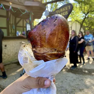 The famous Turkey legs. Bring a ziplock bag with you for the leftovers