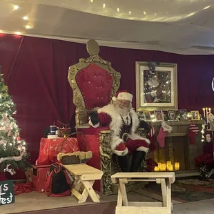 Santa at Renaissance Fest