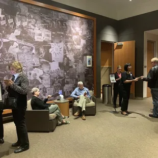 Copaken Theatre lobby entrance.