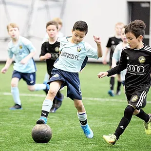 A Youth League Boys Match.