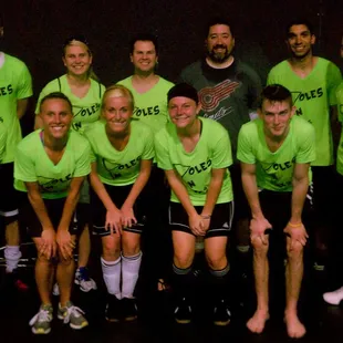 Coed Soccer team.