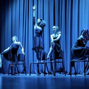 Dancers in the That 70's dance show