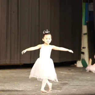 Pre-Ballet dancer from KCYA- Community School of the Arts
