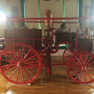 An old 1800&apos;s horse drawn hand pump