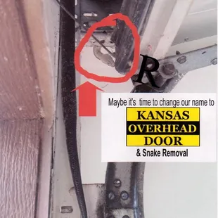 NO matter what your door issue is you can count on Kansas Overhead Door to get it fixed in a hurry!