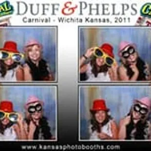 Photo booths at company parties are very popular. They can even be emailed at the event.