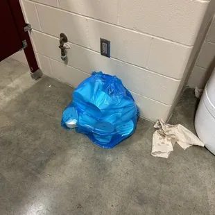 TP just thrown on the floor