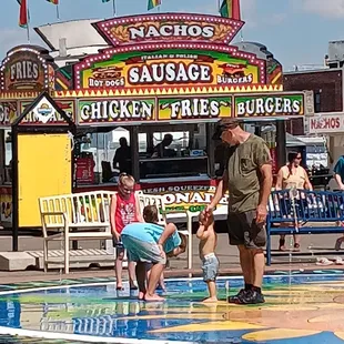 No!.   The sausage was old and tough, the onions were old and cold, and the hamburger was sitting in a pan.