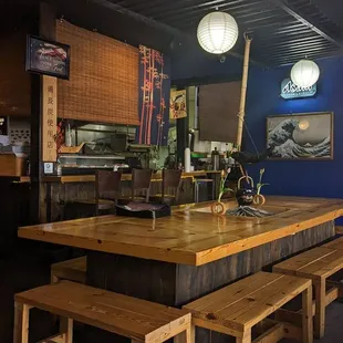 Interior dining area
