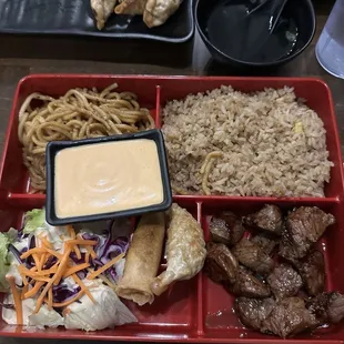 Bento Box with Steak