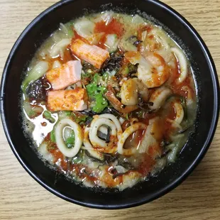 Spicy Seafood Ramen