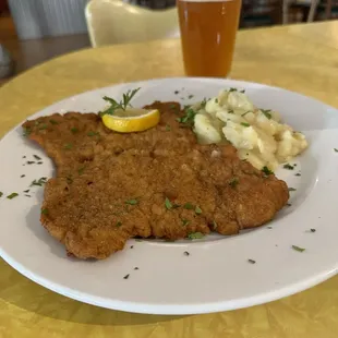 Schnitzel Weiner Art mit Märzen bier