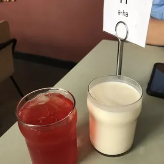 ORGANIC DRINKABLE ORANGE YOGURT DRINK