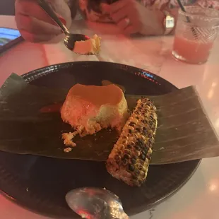 Corn Flan dessert