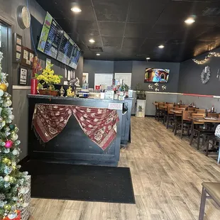 When you first walk in