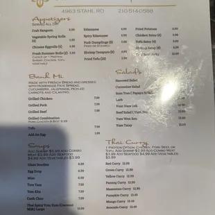 Menu!