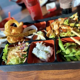 Bento Spicy chicken