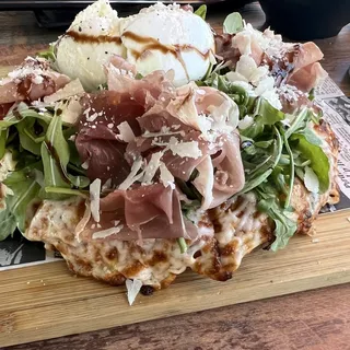 Prosciutto pizza