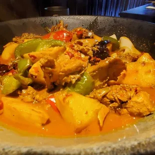 Xinjiang Sauteed Spicy Chicken